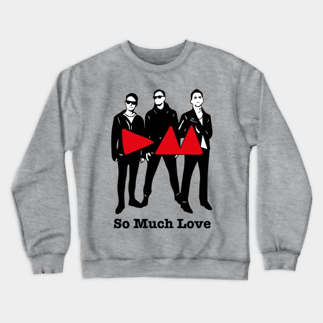 So Much Love Crewneck Sweatshirt by GermanStreetwear